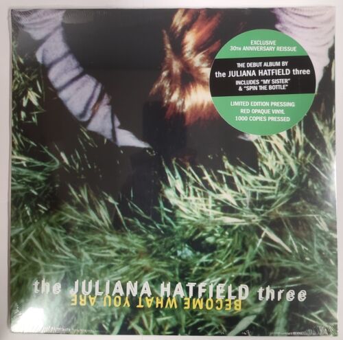 The Juliana Hatfield Three: Become What You Are Exclusive 30th Anniversary Reissue Limited to 1,000 Copies on Red Opaque Vinyl LP Sale