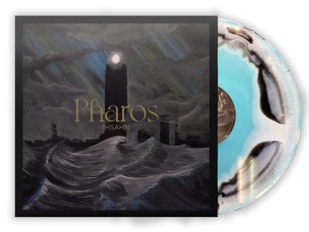 Ihsahn Pharos Limited Edition Turquoise White & Black Swirl Vinyl LP Sale