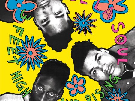 De La Soul Feet High And Rising 180 Gram Opaque Yellow Vinyl with Comic Insert 2 LP Set Fashion