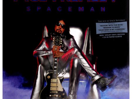 Ace Frehley Spaceman Includes CD 180 Gram Violet Vinyl Edition LP on Sale