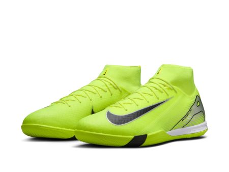 Nike Mercurial Superfly 10 Academy IC Indoor Soccer Shoes - Volt Black For Sale