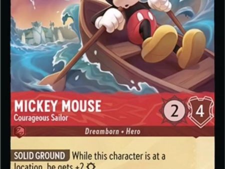 Mickey Mouse - Courageous Sailor (115 204) [Azurite Sea] Cheap