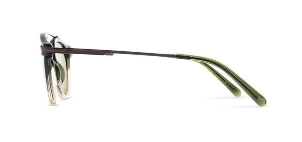 Shwood Kinsrow Acetate Sunglasses - Mojito - Gold Mirror Sale