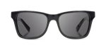 Shwood Canby XL Acetate Sunglasses - Black Ebony - Grey Polarized on Sale