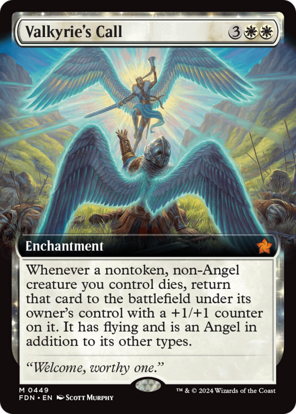 Valkyrie s Call (Extended Art) [Foundations] For Cheap