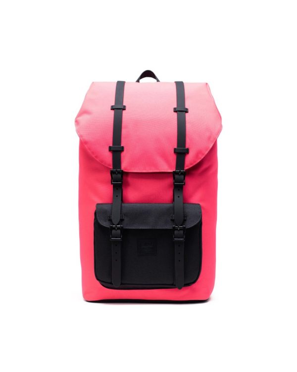 Herschel Supply Co. Herschel Little America Backpack - Neon Pink Black Sale