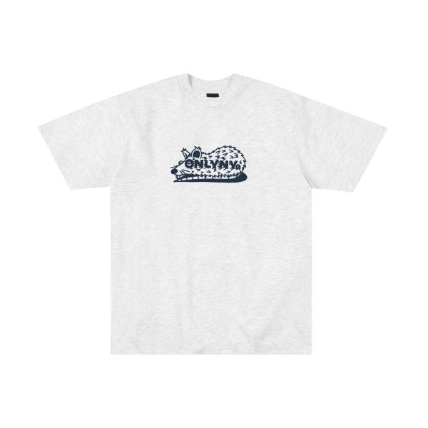 Only NY Street Rat T-Shirt - Heather Grey For Discount