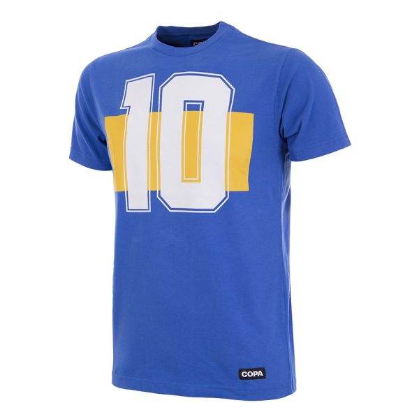 COPA Football Boca Number 10 T-Shirt Hot on Sale