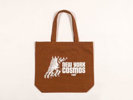 VSS Studio x New York Cosmos Pelé Tote Bag - Camel For Cheap