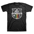 Bob Marley Soccer Crest T-shirt Cheap