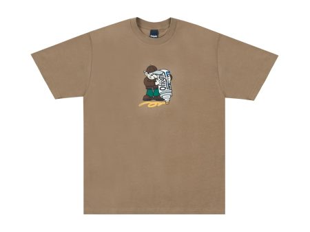 Only NY Graff Writer T-Shirt - Brown For Discount