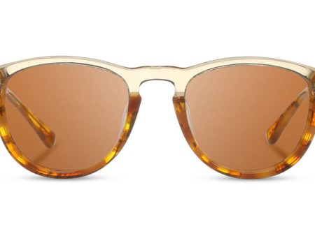 Shwood Francis Acetate Sunglasses - Canyon Elm Burl Brown Sale