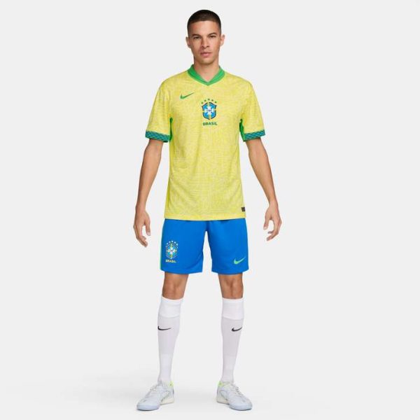 Nike Brazil 2024 25 Home Mens Stadium Jersey Supply