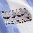 COPA Football Argentina 1986 World Champions Embroidery T-Shirt For Discount