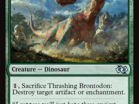 Thrashing Brontodon [Foundations Jumpstart] Online