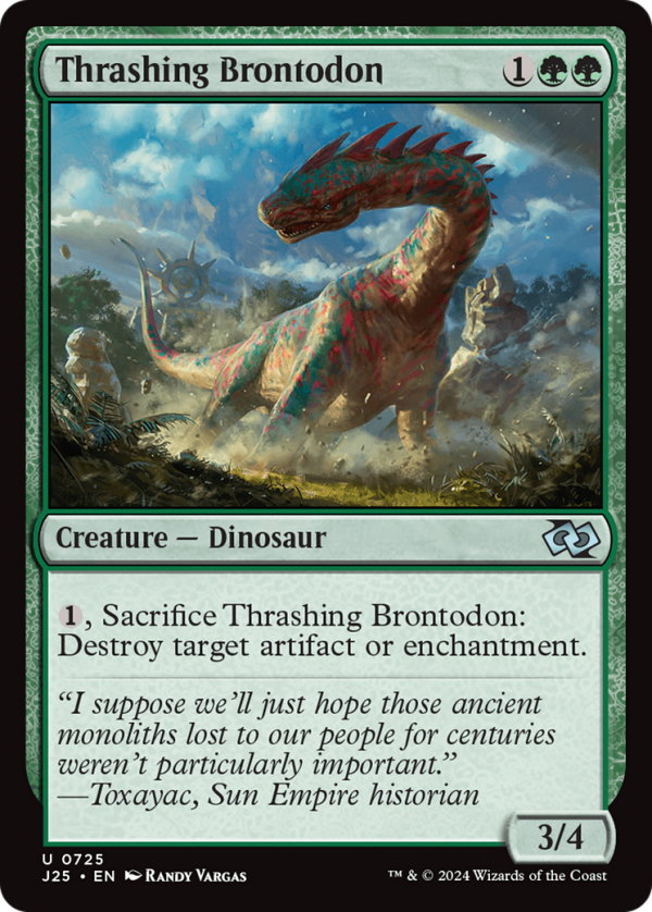 Thrashing Brontodon [Foundations Jumpstart] Online