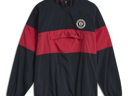 Hummel hmlJORES Half Zip Jacket - Dark Navy Red Online