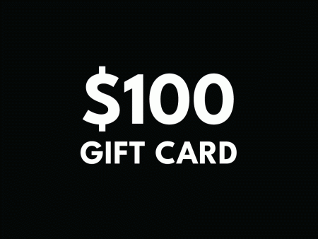 $ 100 Gift Card Discount