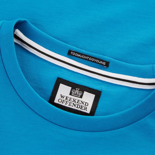 Weekend Offender Diego T-Shirt - Napoli Blue Fashion