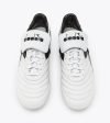 Diadora Brasil OG LT T MDPU Soccer Boots - White Black Fashion