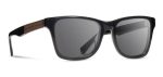 Shwood Canby XL Acetate Sunglasses - Black Ebony - Grey Polarized on Sale