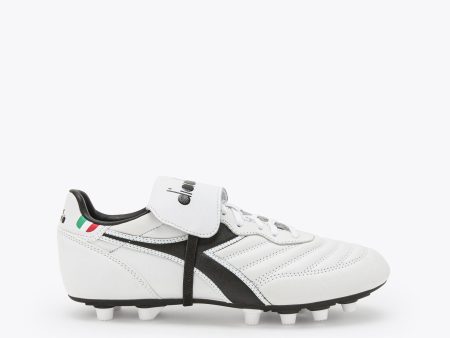 Diadora Brasil OG LT T MDPU Soccer Boots - White Black Fashion