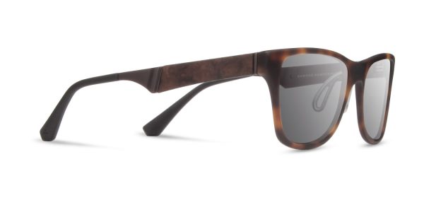 Shwood Canby ACTV Sunglasses - Matte Brindle Elm - Grey Polarized Online Hot Sale