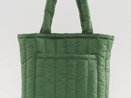 Baggu Puffy Tote - Eucalyptus Online now