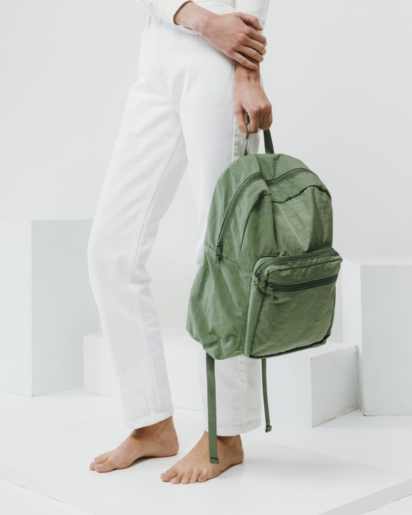 Baggu School Backpack - Olive Online