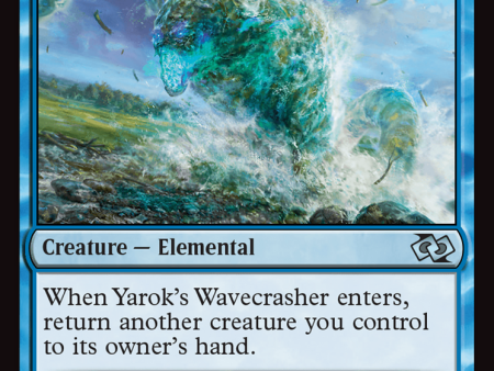 Yarok s Wavecrasher [Foundations Jumpstart] on Sale