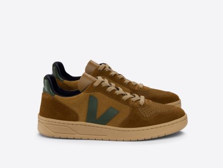 Veja V-10 Suede Camel Cyprus Multico Discount