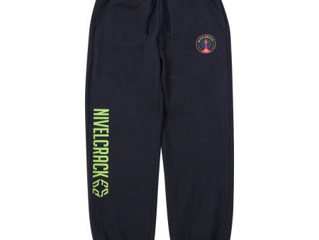 Nivelcrack Seoul Crest Sweatpants - Navy Fashion