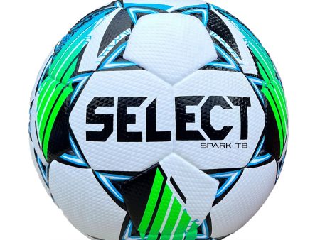 Select Sport Spark TB Soccer Ball - White Blue Green on Sale