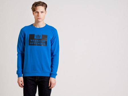 Weekend Offender Penitentiary Classic Crewneck - Bondi Blue Fashion