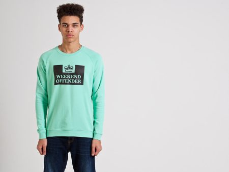 Weekend Offender Penitentiary Classic Crewneck - Teatree Discount