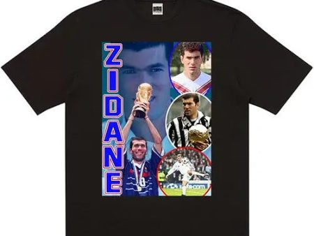 Retro Football Gang Zidane T-Shirt For Discount