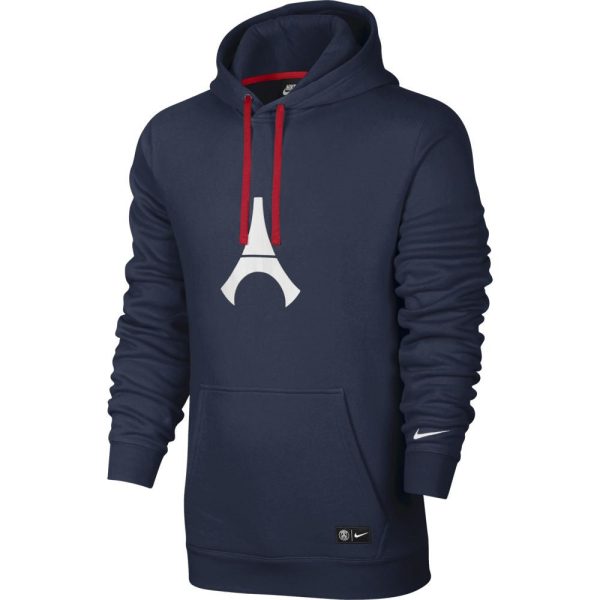 Nike Paris Saint-Germain Core Hoodie - Midnight Navy Online now