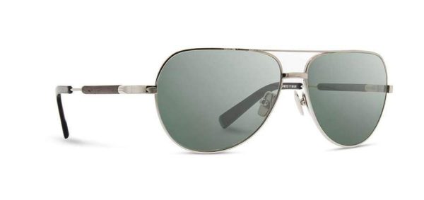 Shwood Redmond Metal Sunglasses - Sliver Titanium Ebony - G15 Online now