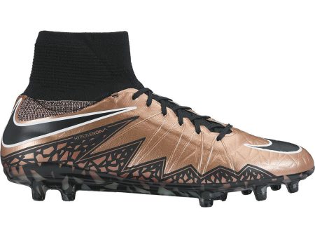 Nike Hypervenom Phantom II FG Soccer Boots - Metallic Red Bronze For Cheap