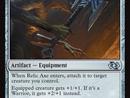 Relic Axe [Foundations Jumpstart] For Sale