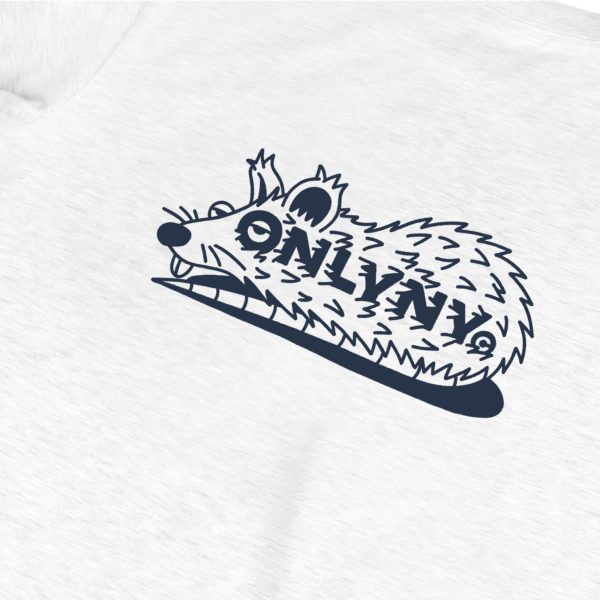 Only NY Street Rat T-Shirt - Heather Grey For Discount