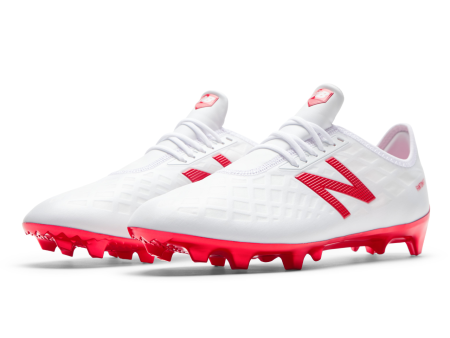 New Balance Furon 4.0 Pro Fg (WIDE) Soccer Boots - White Flame Online now