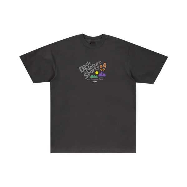 Only NY Back to Nature Sports T-Shirt - Vintage Black Discount