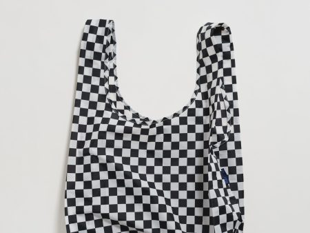 Baggu Standard Reusable Bag - Black Checkerboard Online Hot Sale