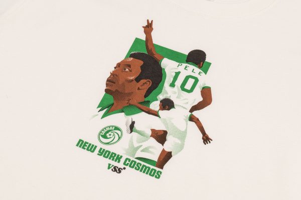 VSS Studio x New York Cosmos Pelé Portrait T-Shirt Discount