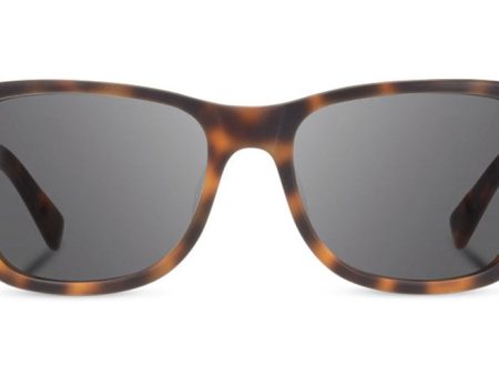 Shwood Canby XL Acetate Sunglasses - Matte Brindle Elm Burl - Grey Polarized Sale