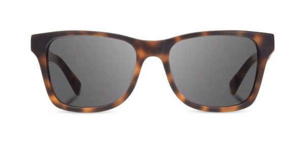 Shwood Canby XL Acetate Sunglasses - Matte Brindle Elm Burl - Grey Polarized Sale