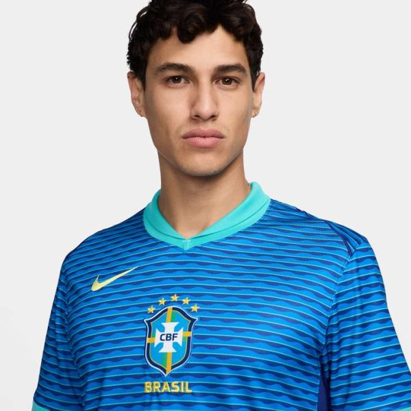 Nike Brazil 2024 25 Away Mens Stadium Jersey Cheap