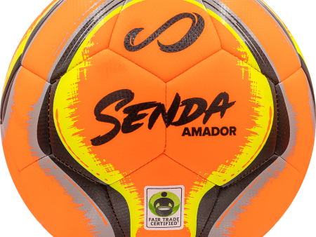 Senda Athletics Amador Training Soccer Ball - Orange on Sale