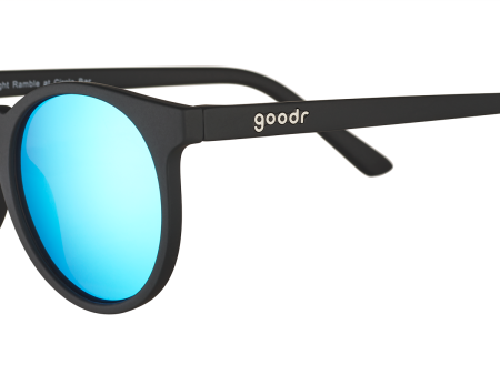 goodr Circle G Sunglasses - Midnight Ramble at a Circle Bar Fashion